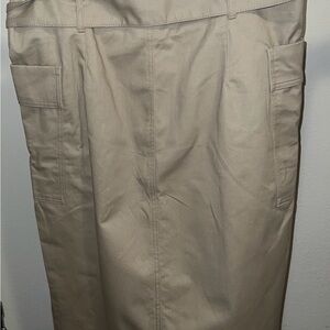 H&M Beige Utility Skirt